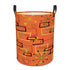 Kate McEnroe New York Atomic Geometric MCM Retro Laundry BasketLaundry BasketsJK5EmLz0cm