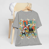 Kate McEnroe New York Atomic Kitsch Cat Mid Century Modern Christmas T-ShirtT-Shirts23150618291471869618