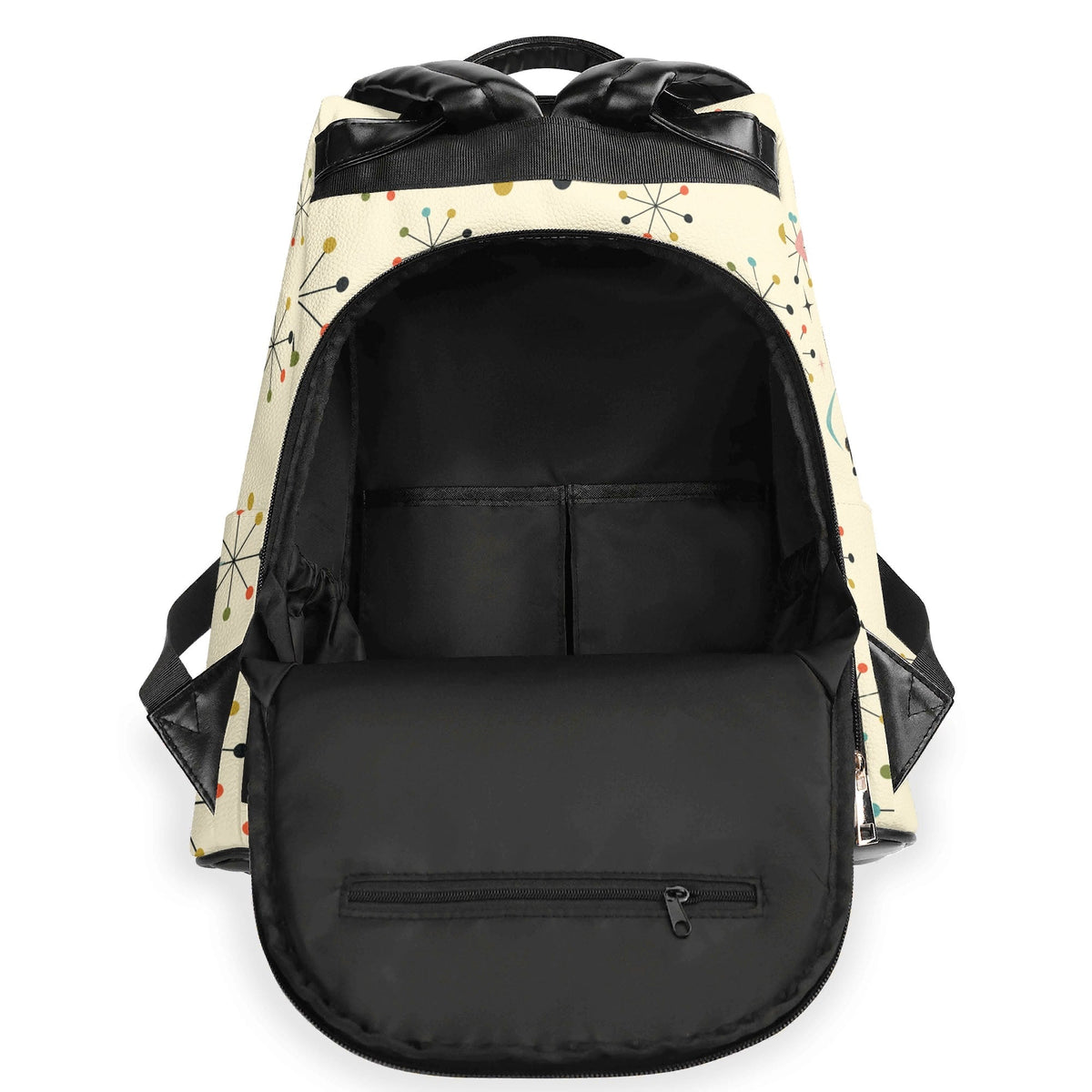 Kate McEnroe New York Atomic Kitsch Poodle 50s Starburst Retro BackpackBackpacksY57M72EW-1