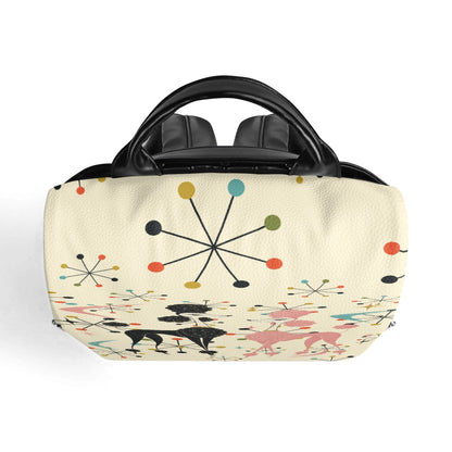 Kate McEnroe New York Atomic Kitsch Poodle 50s Starburst Retro BackpackBackpacksY57M72EW-1