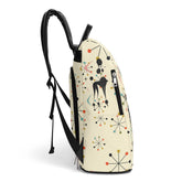 Kate McEnroe New York Atomic Kitsch Poodle 50s Starburst Retro BackpackBackpacksY57M72EW-1