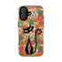 Kate McEnroe New York Atomic Kitschy Cat Groovy Flower Power Magnetic Case for iPhone 17 SeriesPhone Cases60607956999335948860