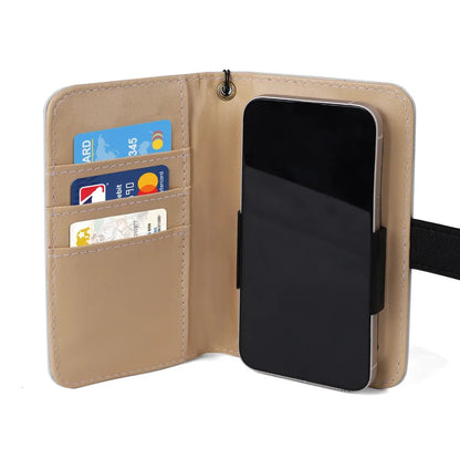Kate McEnroe New York Atomic Kitschy Cat Mid Century Flip Phone Case, Retro 50s MCM Lounge Wallet Cover, Starburst Mod Card HolderPhone CasesWE9GE21W-1