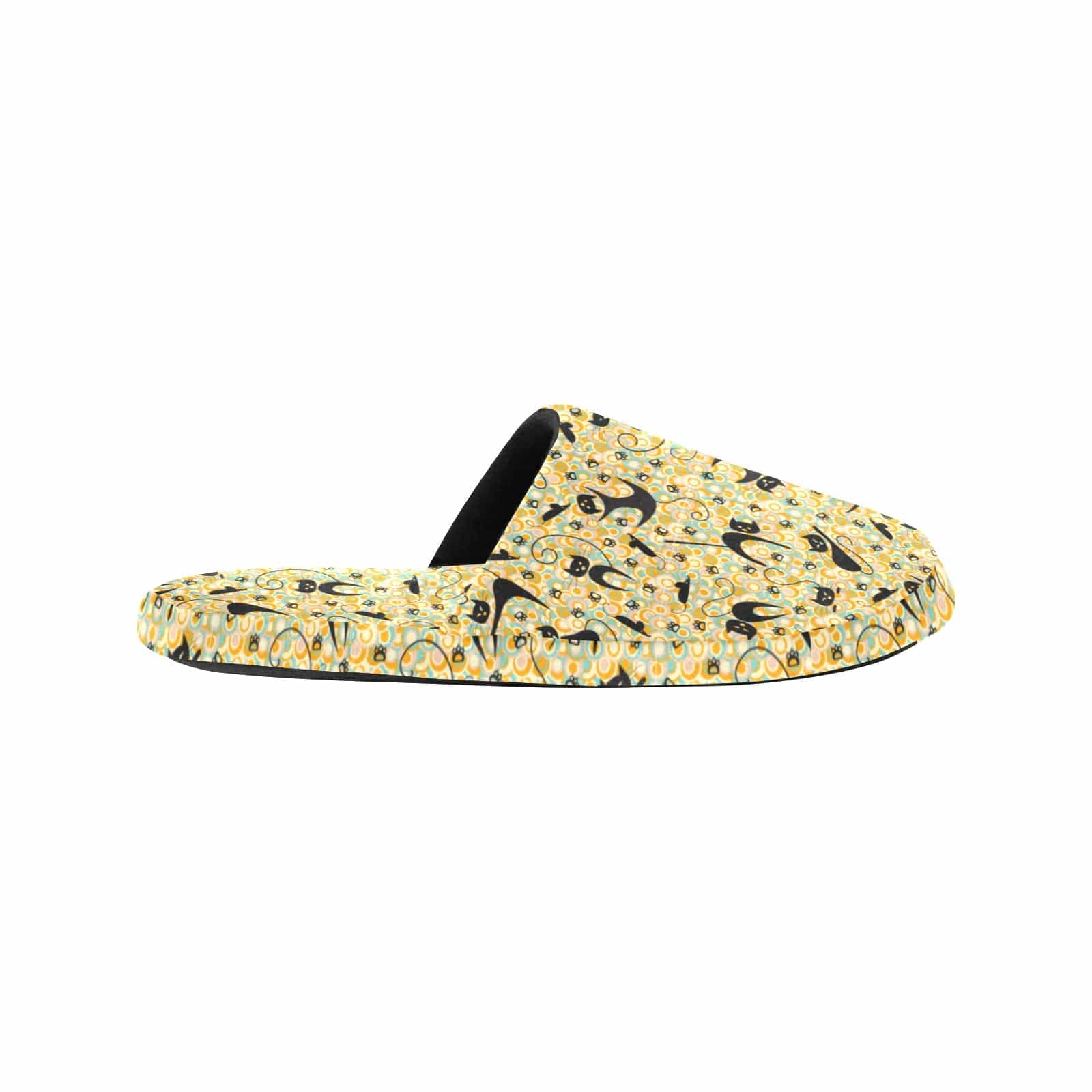 Kate McEnroe New York Atomic Kitties Mid Mod Geometric Bedroom Slippers - 581623SlippersD2855555