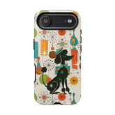 Kate McEnroe New York Atomic Poodle Mid Century Modern iPhone Case, Retro Starburst Mod CoverPhone Cases22369900727875444185