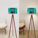 Kate McEnroe New York Atomic Sexton Cat 50s Mid Century Modern Drum Lamp ShadeLamp ShadesCyP2sPRpQx