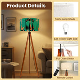 Kate McEnroe New York Atomic Sexton Cat 50s Mid Century Modern Tripod Floor LampTripod Floor LampsGVVzFurQ09