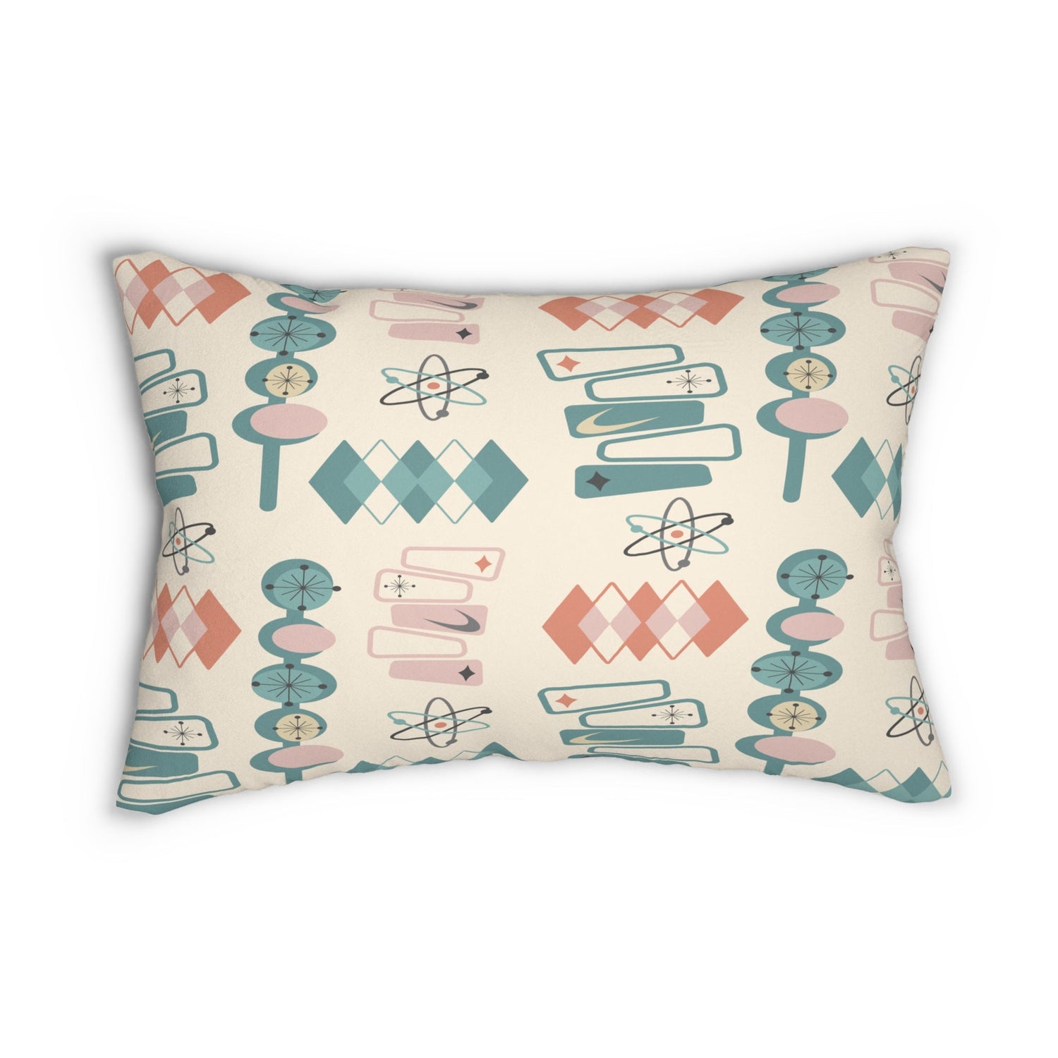Kate McEnroe New York Atomic Sputnik Geometric Mid Century Modern Retro Lumbar PillowLumbar Pillows22397983590557875266