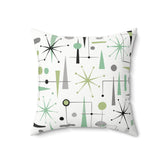 Kate McEnroe New York Atomic Sputnik Mid Century Modern Retro Throw PillowThrow Pillows16989484351526328129
