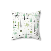 Kate McEnroe New York Atomic Sputnik Mid Century Modern Retro Throw PillowThrow Pillows16989484351526328129