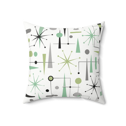 Kate McEnroe New York Atomic Sputnik Mid Century Modern Retro Throw PillowThrow Pillows99941234989984257831