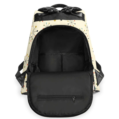 Kate McEnroe New York Atomic Starburst 50s Retro Backpack Mid Century Modern DaypackBackpacksNGZKZD5W-1