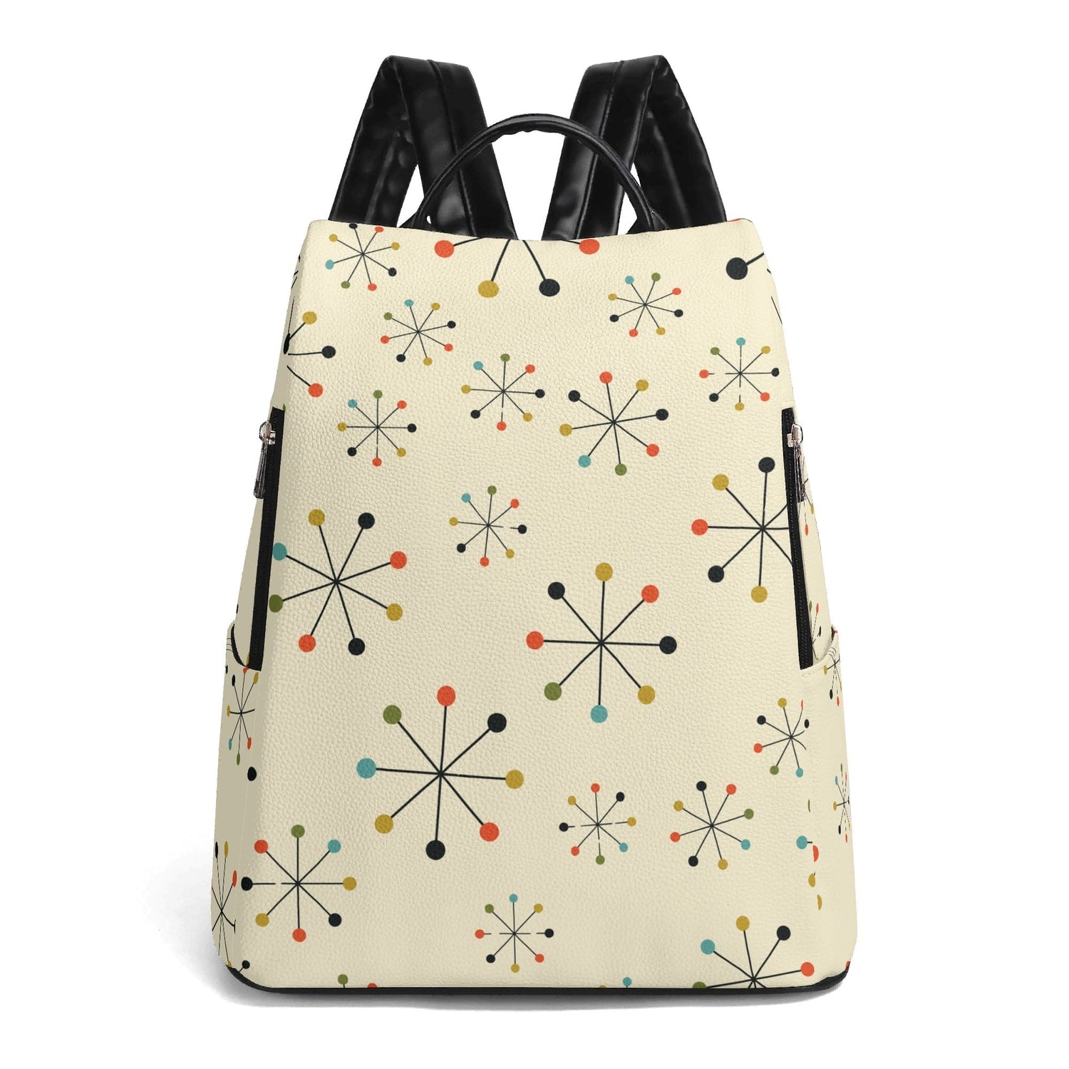 Kate McEnroe New York Atomic Starburst 50s Retro Backpack Mid Century Modern DaypackBackpacksNGZKZD5W-1