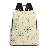 Kate McEnroe New York Atomic Starburst 50s Retro Backpack Mid Century Modern DaypackBackpacksNGZKZD5W-1