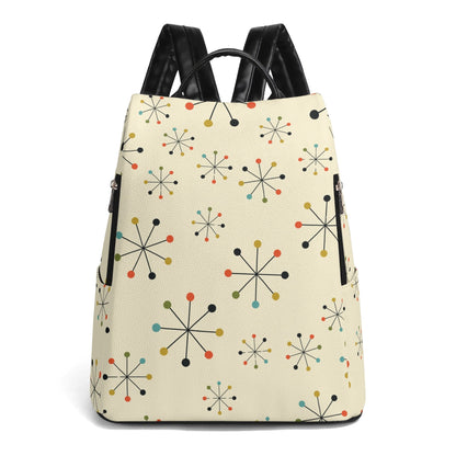Kate McEnroe New York Atomic Starburst 50s Retro Backpack Mid Century Modern DaypackBackpacksNGZKZD5W-1