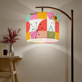 Kate McEnroe New York Atomic Starburst Abstract Mid Century Modern Retro Lamp ShadeLamp ShadesyxJ1FIlK2S