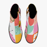 Kate McEnroe New York Atomic Starburst Ankle Boots, Mid Century Modern MCM Women&