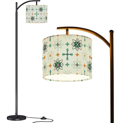 Kate McEnroe New York Atomic Starburst Arc Floor Lamp, Mid Century Modern 50s Lighting AccentArc Floor LampsaTMrTVC3qq