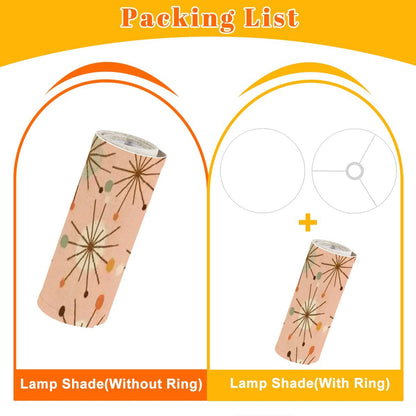 Kate McEnroe New York Atomic Starburst Mid Century Modern Drum Lamp ShadeLamp ShadesFwETsbguSE