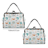 Kate McEnroe New York Atomic Starburst Mid Century Modern Kisslock Crossbody BagCrossbody BagsD3274946