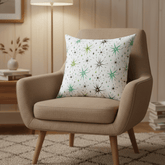 Kate McEnroe New York Atomic Starburst Mid Century Modern Retro Throw PillowThrow Pillows28179358349071605509