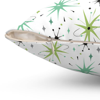 Kate McEnroe New York Atomic Starburst Mid Century Modern Retro Throw PillowThrow Pillows28179358349071605509