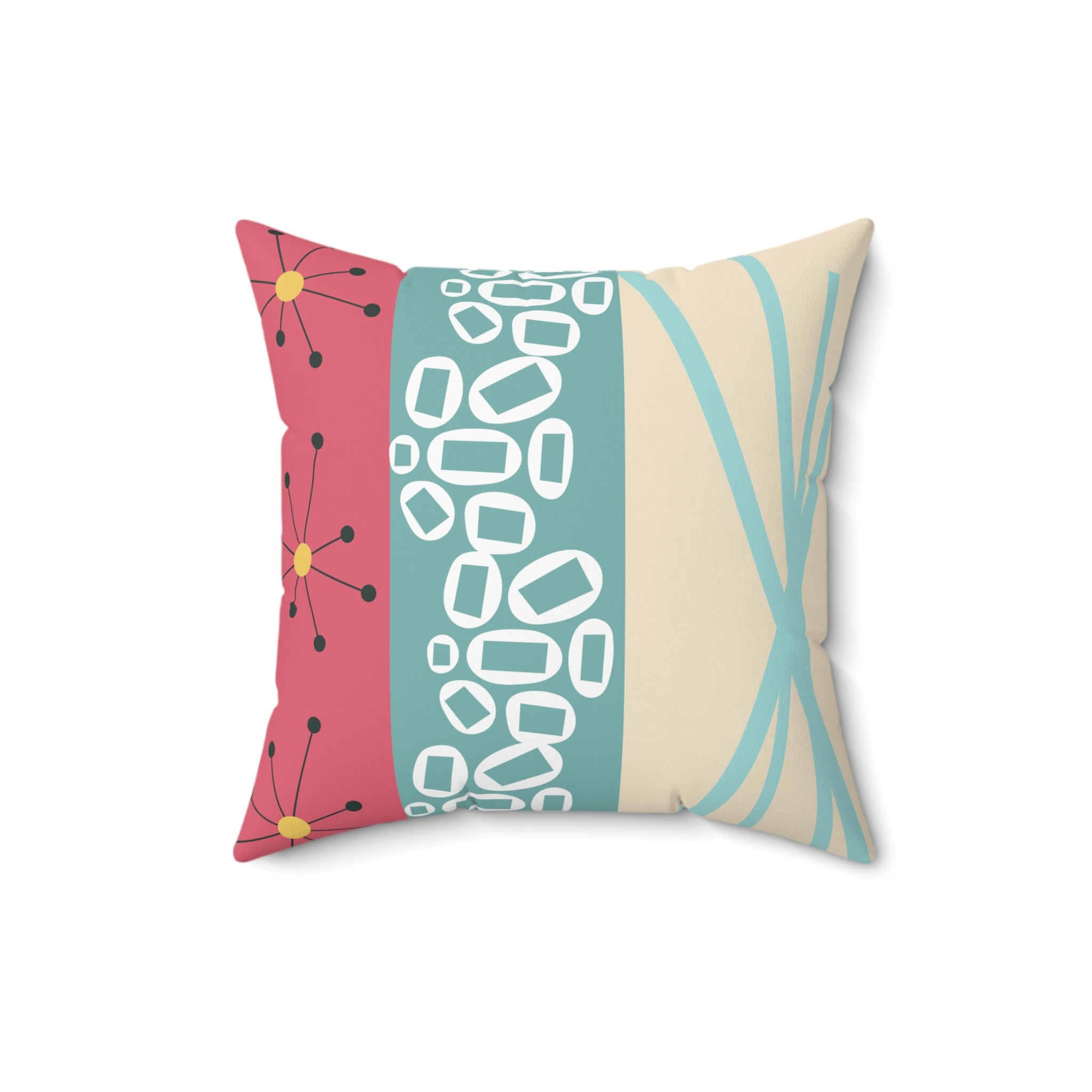 Kate McEnroe New York Atomic Starburst Orbs Pillow, Mid Century Modern ThrowThrow Pillows16661832508099419262