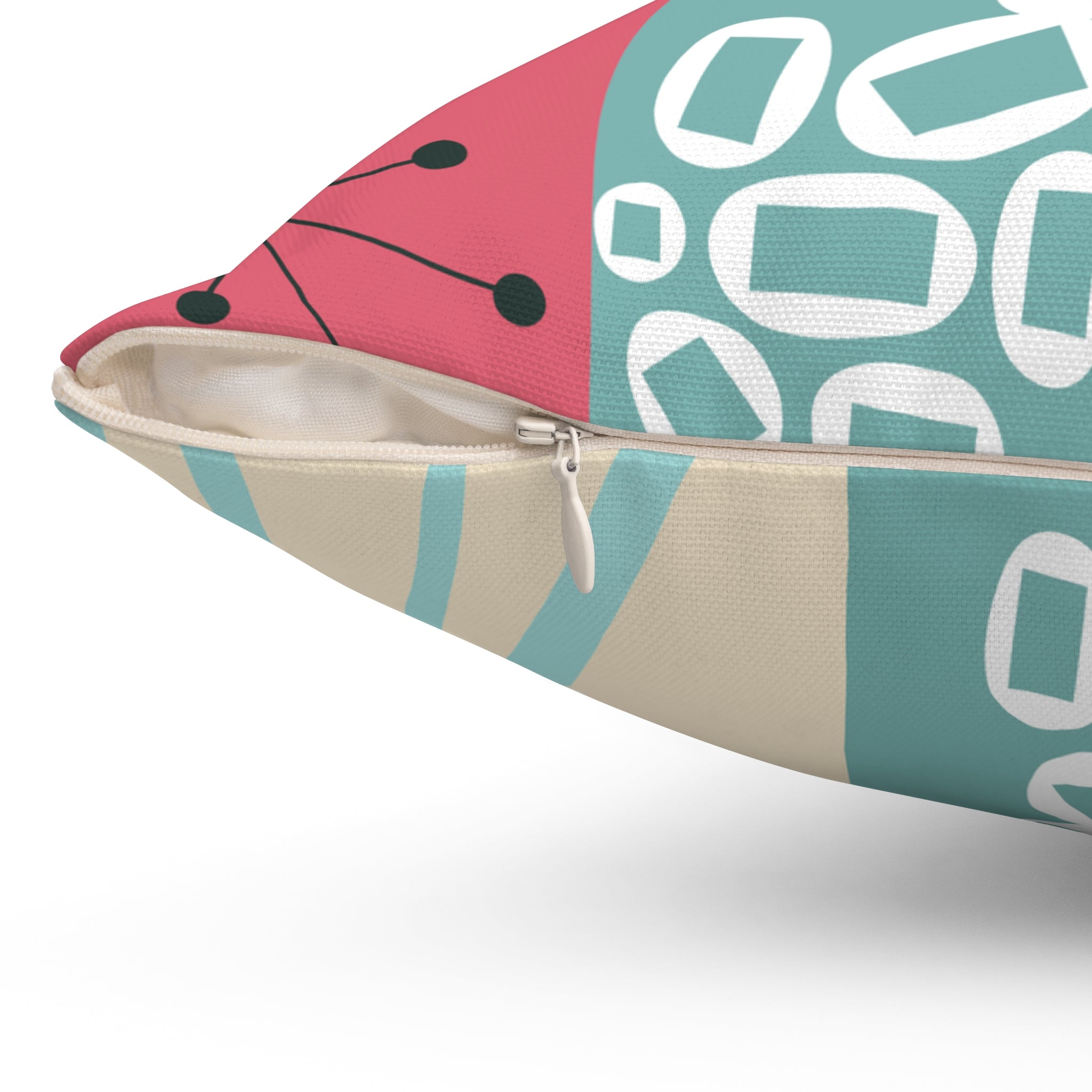 Kate McEnroe New York Atomic Starburst Orbs Pillow, Mid Century Modern ThrowThrow Pillows16661832508099419262