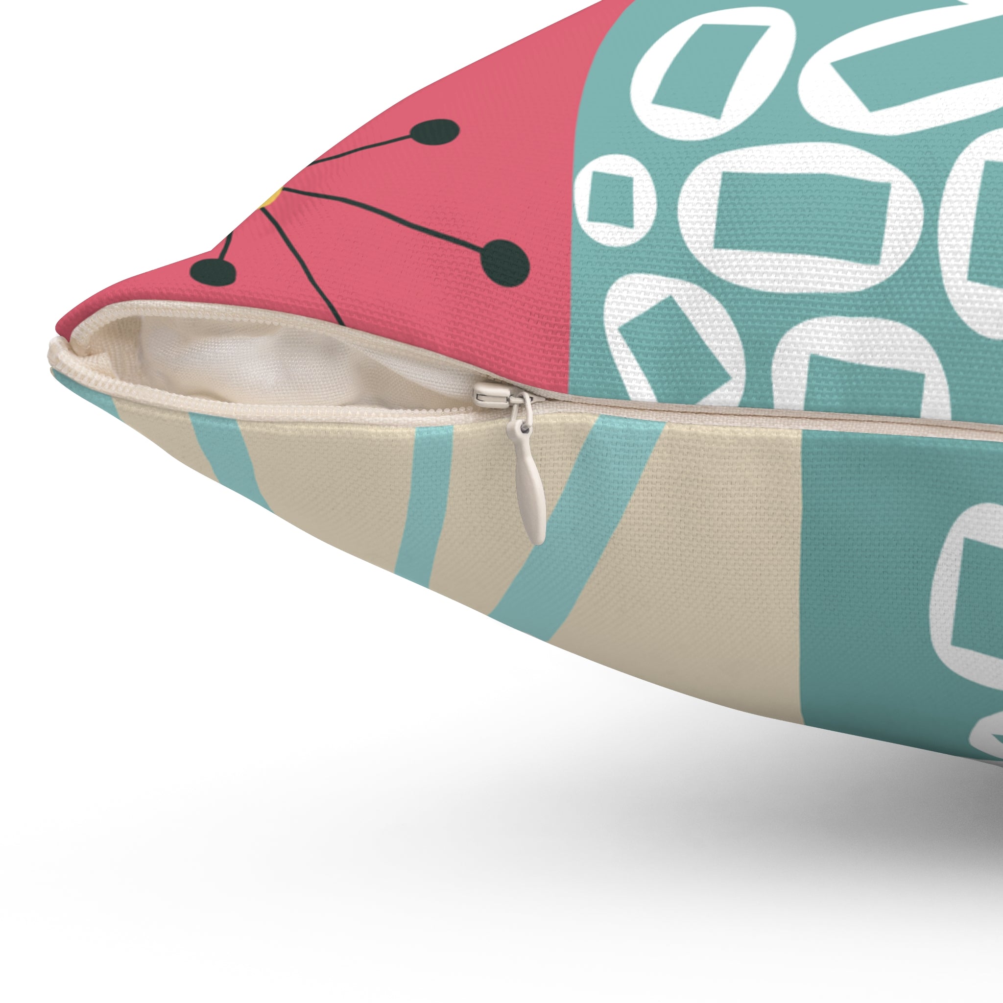 Kate McEnroe New York Atomic Starburst Orbs Pillow, Mid Century Modern ThrowThrow Pillows16661832508099419262