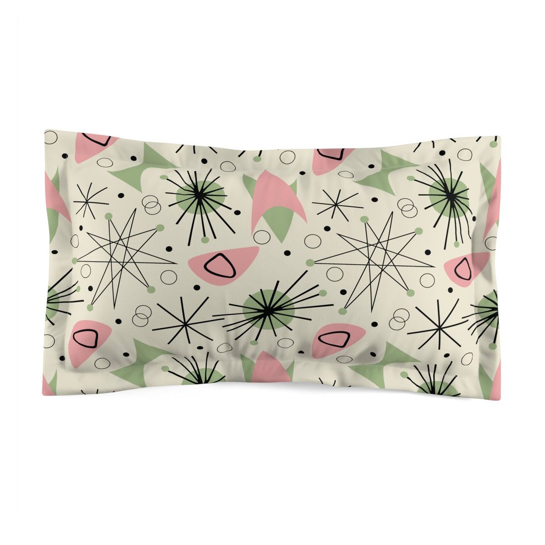 Kate McEnroe New York Atomic Starburst Pillow Sham - Retro Franciscan MCM BeddingPillow Shams11963785759528682603