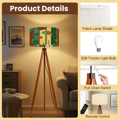 Kate McEnroe New York Atomic Starburst Retro Tripod Floor Lamp Mid Century Modern MCM Accent LightingTripod Floor LampsEUAdGuvifh