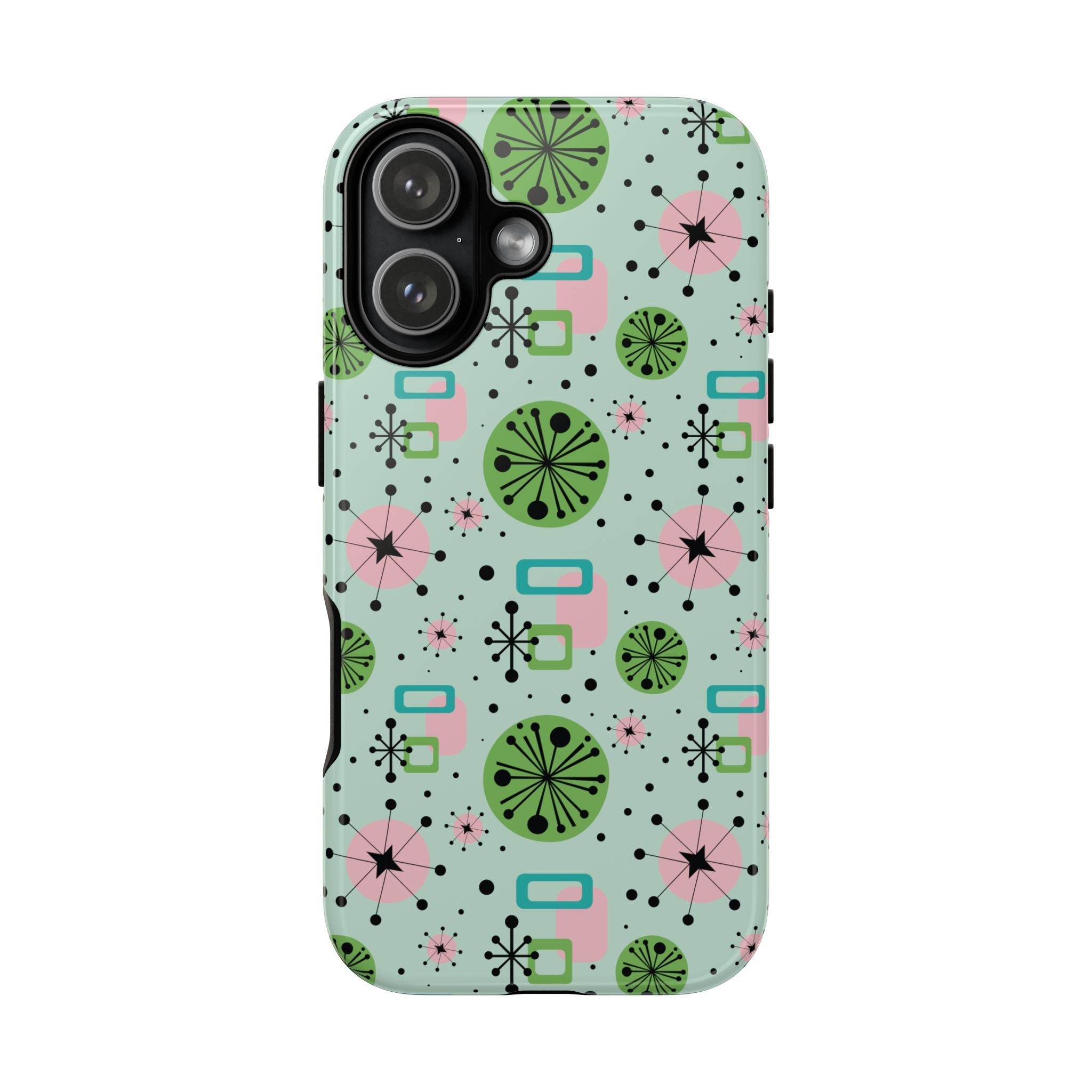 Kate McEnroe New York Atomic Starburst Sputnik iPhone Case, Retro 50s Mid Century Modern Protective Phone CoverPhone Cases12293871201009216451