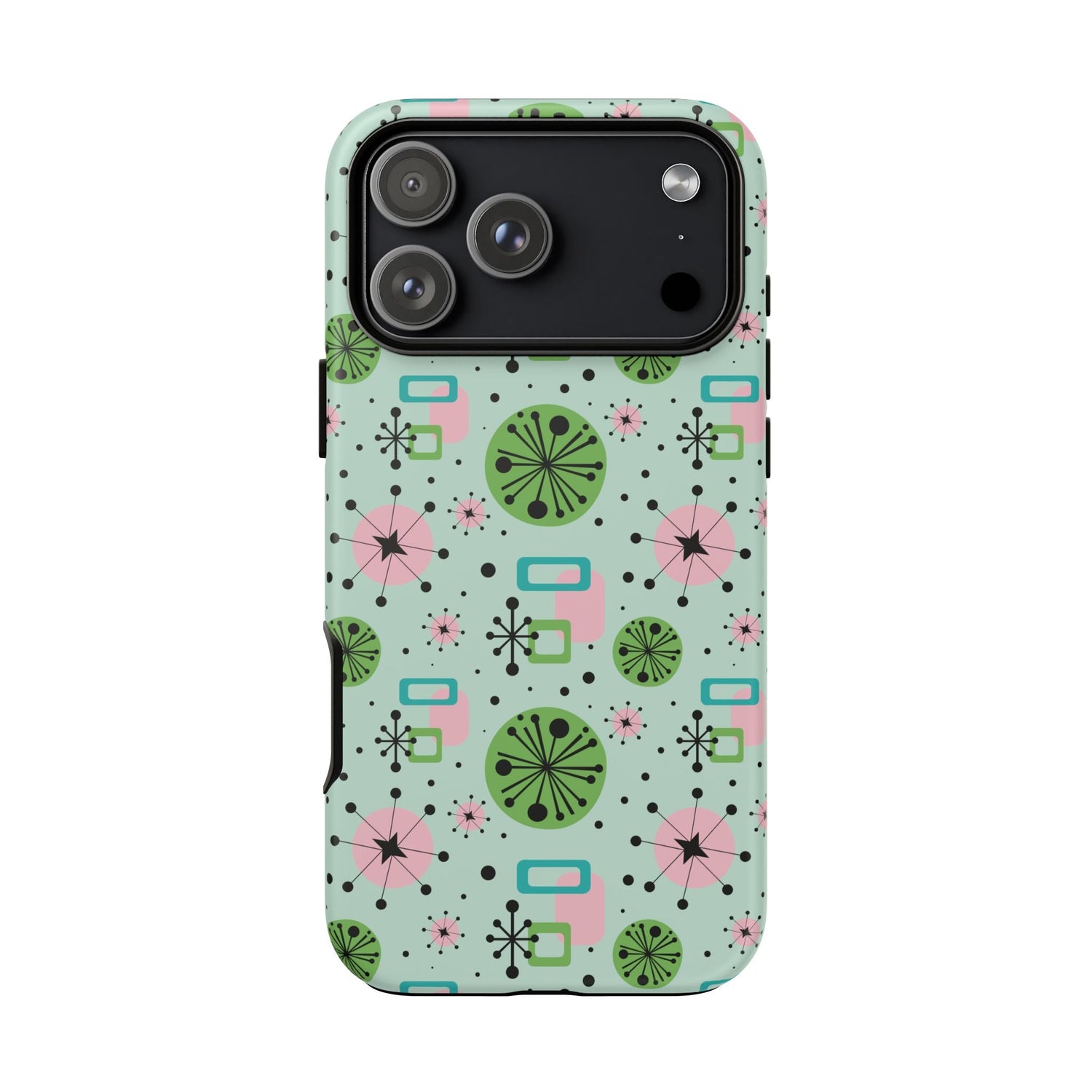 Kate McEnroe New York Atomic Starburst Sputnik iPhone Case, Retro 50s Mid Century Modern Protective Phone CoverPhone Cases17277303910714242310
