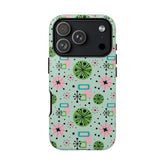 Kate McEnroe New York Atomic Starburst Sputnik iPhone Case, Retro 50s Mid Century Modern Protective Phone CoverPhone Cases19311343588159580758