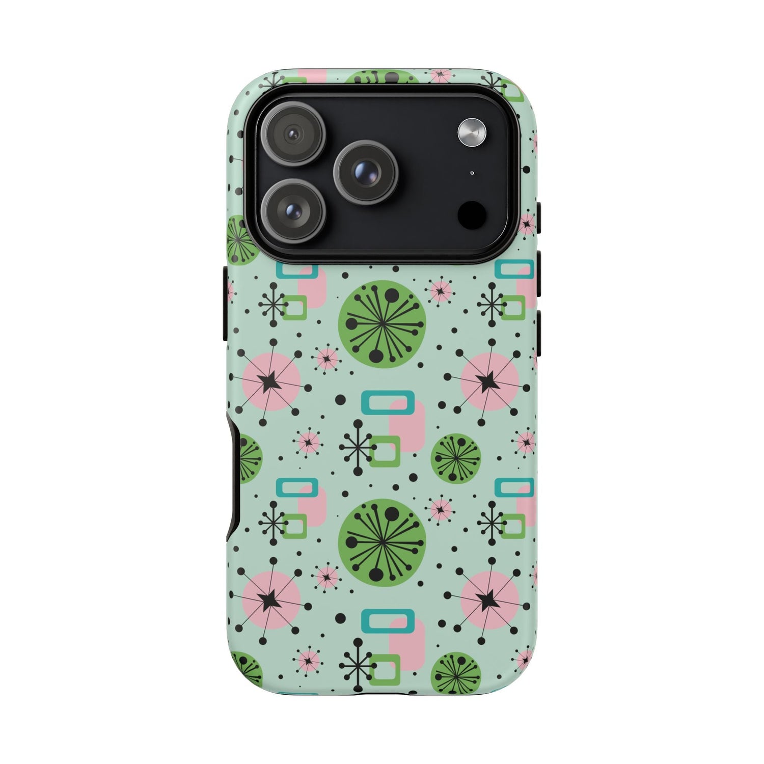 Kate McEnroe New York Atomic Starburst Sputnik iPhone Case, Retro 50s Mid Century Modern Protective Phone CoverPhone Cases24038983952401565047