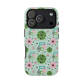 Kate McEnroe New York Atomic Starburst Sputnik iPhone Case, Retro 50s Mid Century Modern Protective Phone CoverPhone Cases24038983952401565047