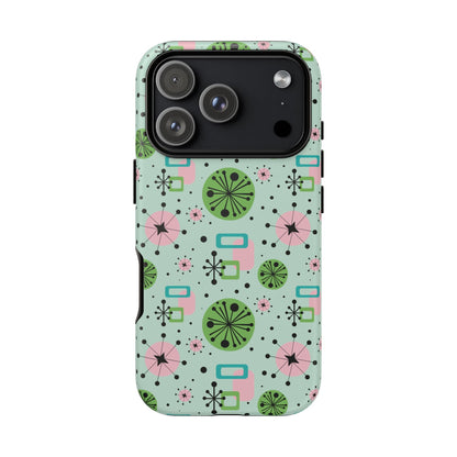 Kate McEnroe New York Atomic Starburst Sputnik iPhone Case, Retro 50s Mid Century Modern Protective Phone CoverPhone Cases24038983952401565047
