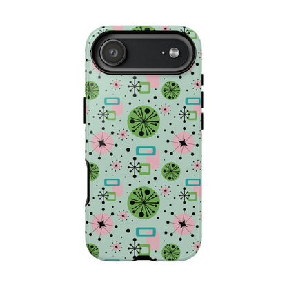 Kate McEnroe New York Atomic Starburst Sputnik iPhone Case, Retro 50s Mid Century Modern Protective Phone CoverPhone Cases31407500044043115837