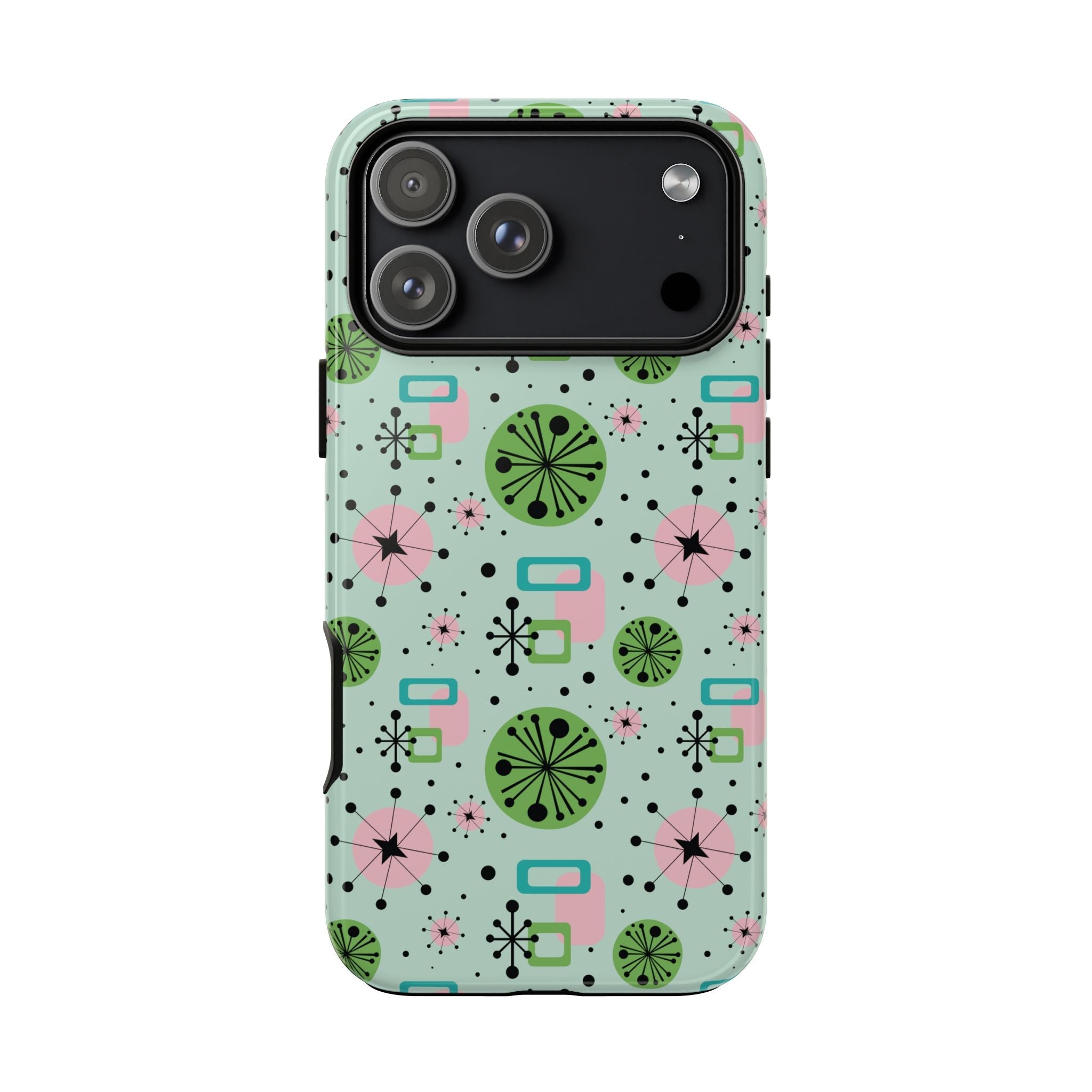 Kate McEnroe New York Atomic Starburst Sputnik iPhone Case, Retro 50s Mid Century Modern Protective Phone CoverPhone Cases73170499341941763515