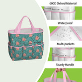 Kate McEnroe New York Atomic Starburst Teal Mid Century Modern Garden Tool BagGarden Tool BaguVS0pyVAZ8