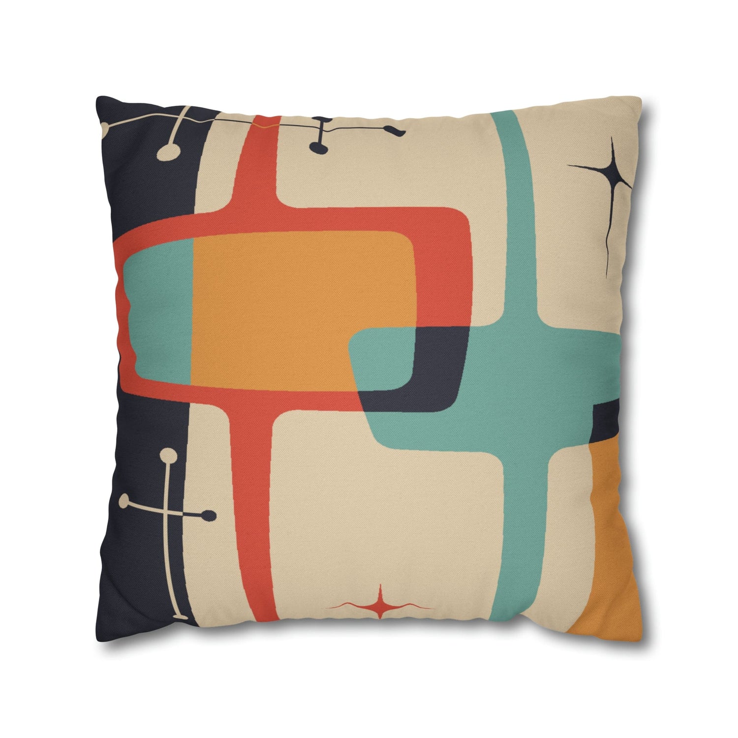 Kate McEnroe New York Atomic Starburst Throw Pillow Cover Throw Pillow Covers 20&quot; × 20&quot; 33519236413533908853