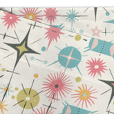 Kate McEnroe New York Atomic Starburst Window Valance, Mid Century Modern MCM Kitchen DecorValancesD3321990