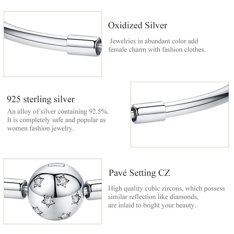 Kate McEnroe New York Authentic 925 Sterling Silver Luxury Bracelet Bracelets