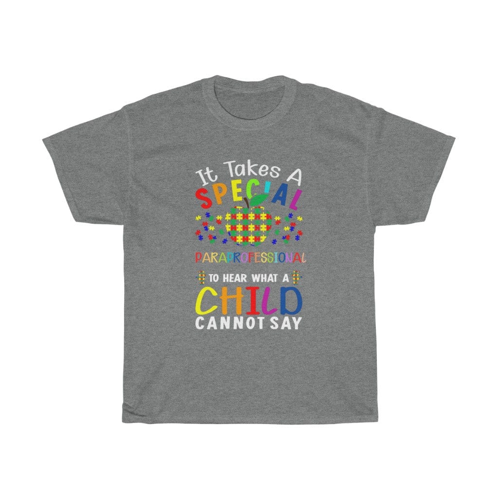 Kate McEnroe New York Autism Paraprofessional Shirt T-Shirt Graphite Heather / S 15936579627963914687