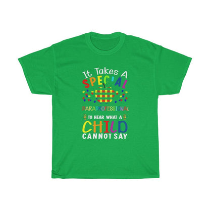 Kate McEnroe New York Autism Paraprofessional Shirt T-Shirt Irish Green / S 58153130222989273736