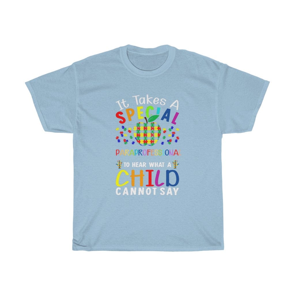 Kate McEnroe New York Autism Paraprofessional Shirt T-Shirt Light Blue / S 33924007965339032018