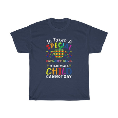 Kate McEnroe New York Autism Paraprofessional Shirt T-Shirt Navy / S 11646668857930533604