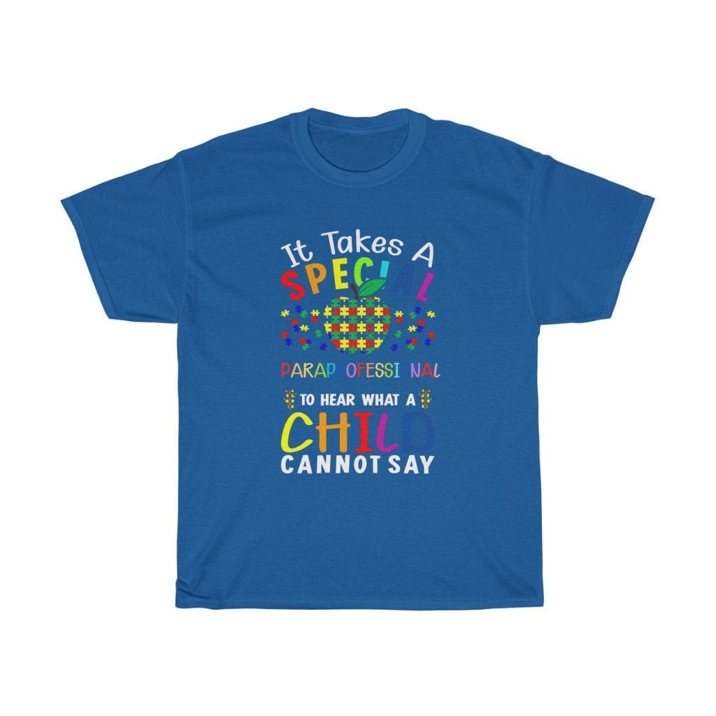 Kate McEnroe New York Autism Paraprofessional Shirt T-Shirt Royal / S 28762167381039576659