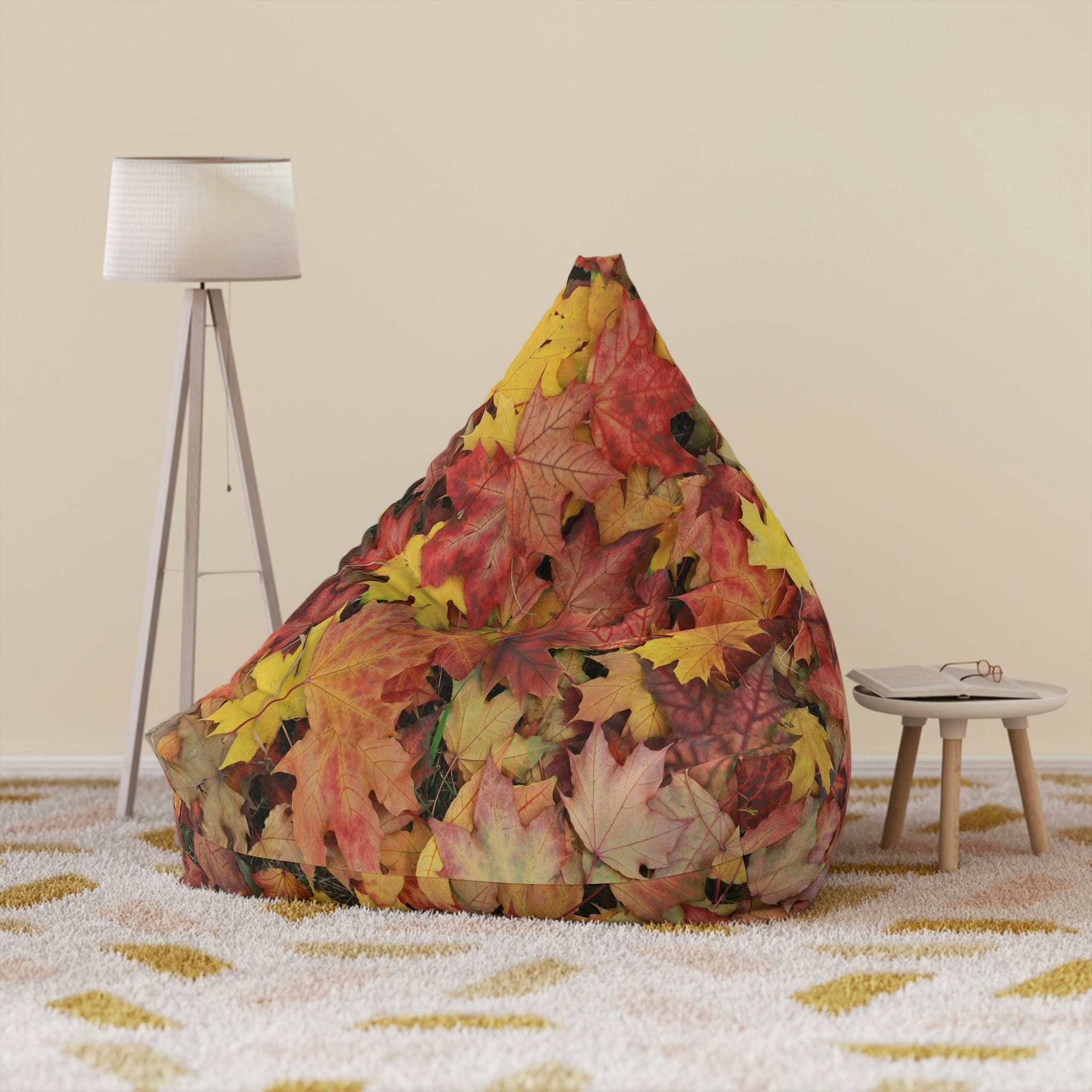 Kate McEnroe New York Autumn Leaves Bean Bag Chair CoverBean Bag Chair Covers18269936998928934141