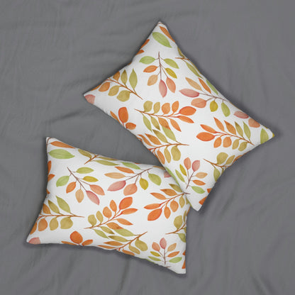 Kate McEnroe New York Autumn Leaves Lumbar Pillow Lumbar Pillows 20&quot; × 14&quot; 25481178121407697384